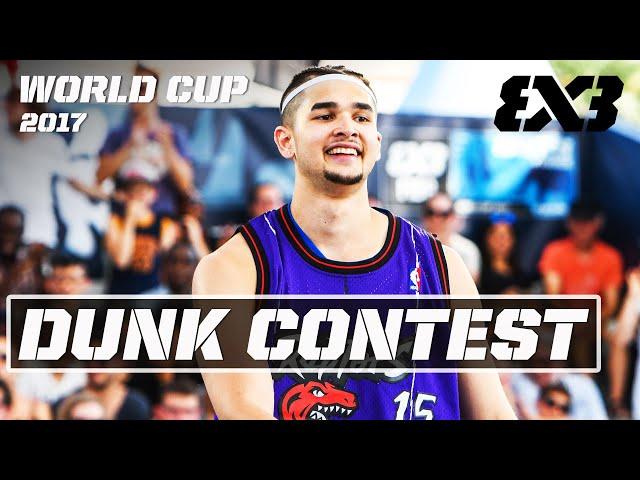 Kobe Paras vs. 5 Pro-Dunkers! | Dunk Contest - FIBA 3x3 World Cup 2017 (Re-Live) | 3x3 Basketball