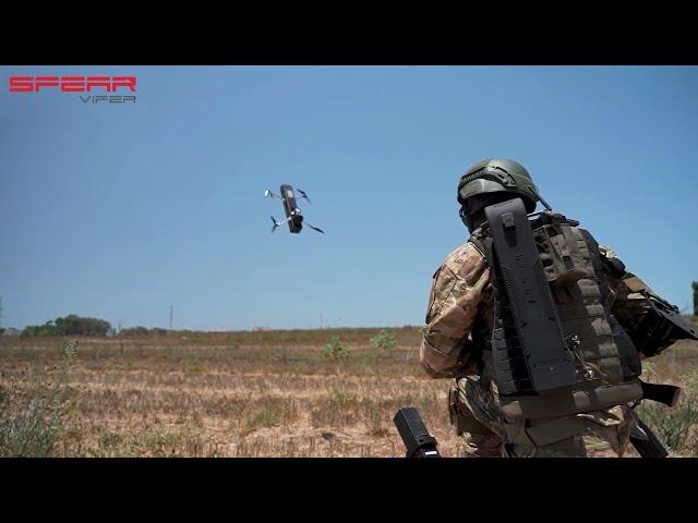 Israeli made Loitering Munition Drone in Action Viper 300