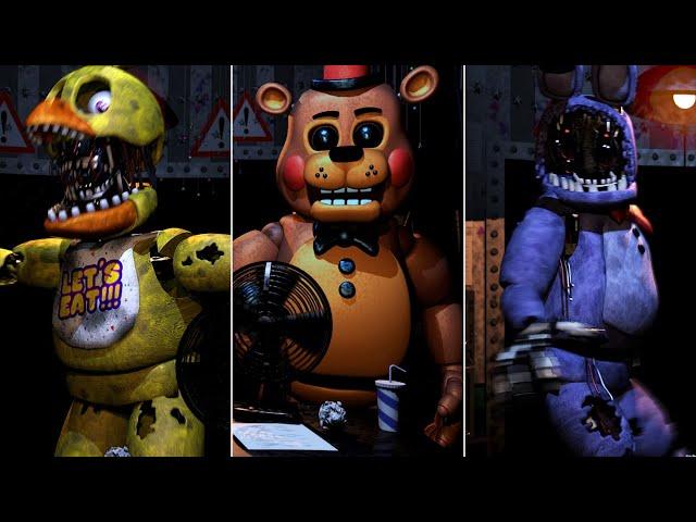 FNAF 2 Redux - All New Movements, Death Screen, and Extras