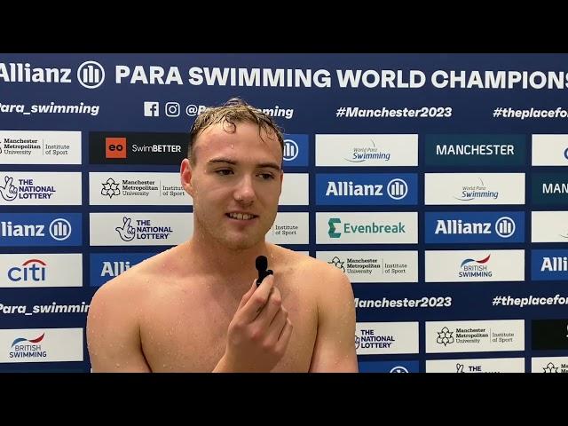 Barry McClements - Para Swimming World Championships 2023 - Day 5