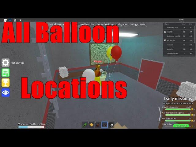 How to Pop all the Balloons | Party Popper Badge | Epic Minigames 1 Bil Update