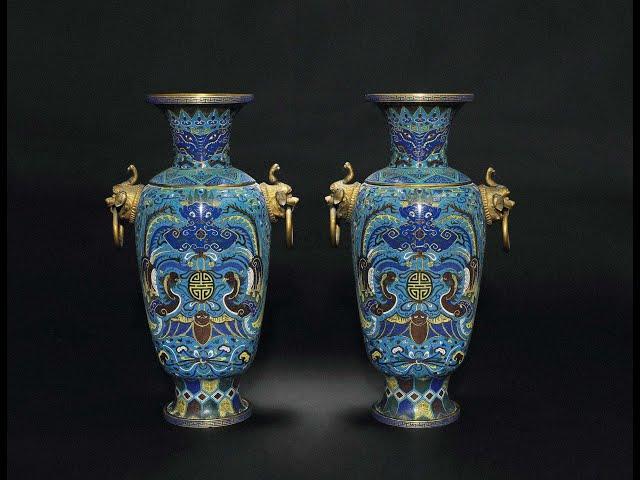 Cloisonne, a traditional Chinese handicraft