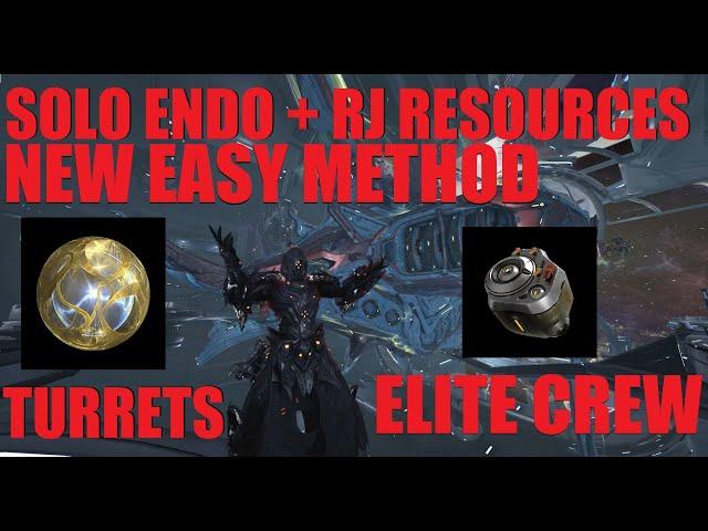 [WARFRAME] Railjack Solo Farm Endo/Resources With No Effort | Echoes Of Duviri