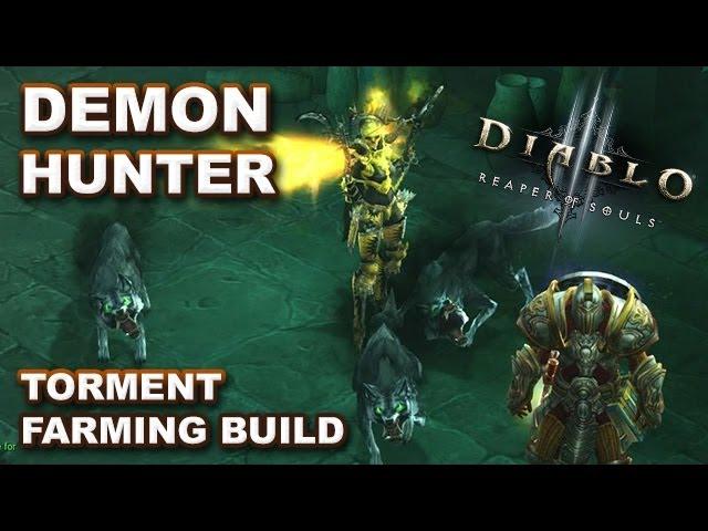 Diablo 3 RoS: Demon Hunter Torment Burst Farming Build - Getting into Higher Difficulties