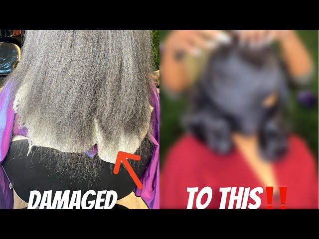 DAMN!!! I can’t believe I saved her hair ‼️‼️ Detailed voice over ‼️