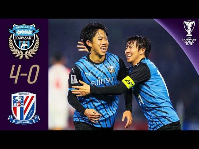 Emphatic turnaround! | Kawasaki (JPN) - SH Shenhua (CHN) | Highlights | AFC Champions League Elite™