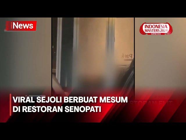 Viral Video Pasangan Mesum di Atas Kursi Restoran