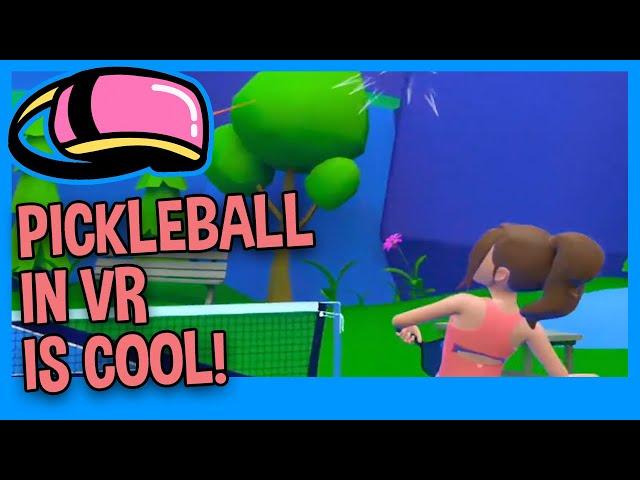 PICKLEBALL ONE QUEST 3 VR MR GAME - Pickleball One racket game