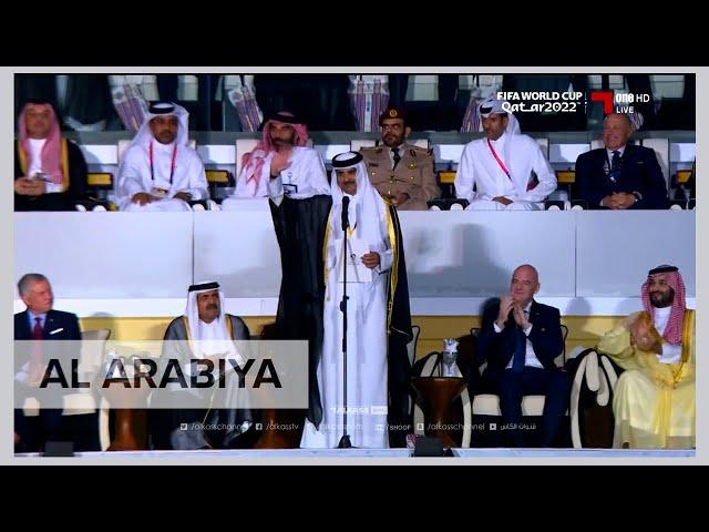 Qatar’s emir says World Cup gathers people of all beliefs