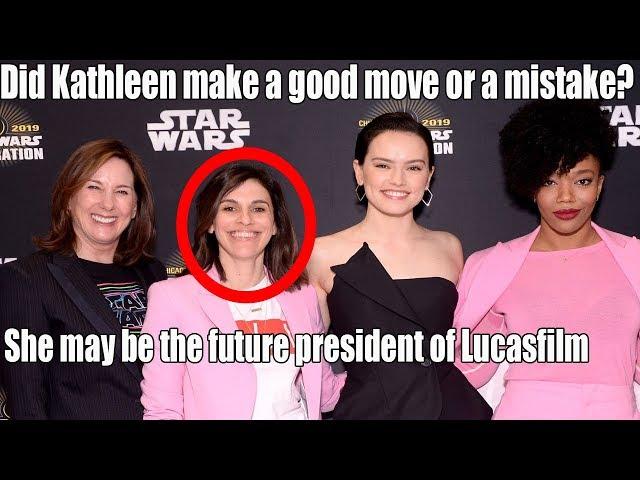 Star Wars President Kathleen Kennedy picks her successor?