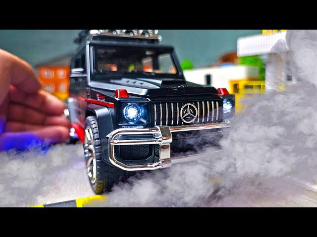 Model MERCEDES GELIK WITH SMOKE! About cars