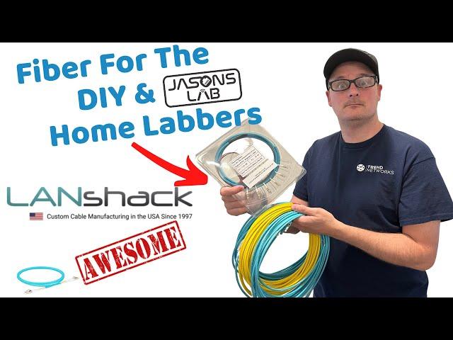 LanShack Fiber Intro & HomeLab Projects @atlanshack