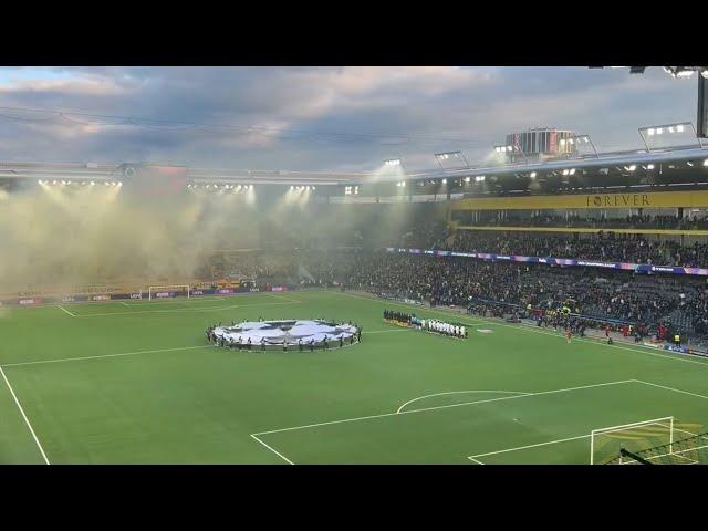 Young Boys - Aston Villa 0:3: Champiosn League anthem in Bern  - 17/9/2024