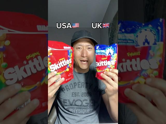 USA vs UK Skittles