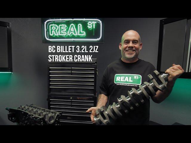 Brian Crower BC Billet 3.2L 2JZ Stroker Crank - Real Street Performance