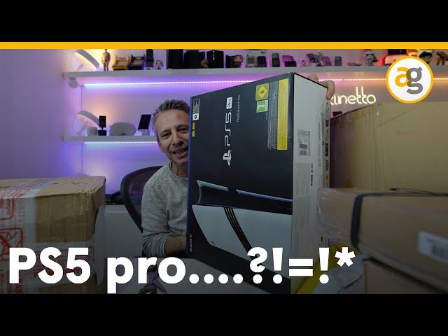 UNBOXING PS5 pro PIPPONE ma TERAPEUTICO!