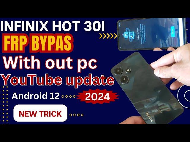 Infinix hot 30i frp bypass Android 12 || Infinix (X669C) Google Account Bypass Without Pc |