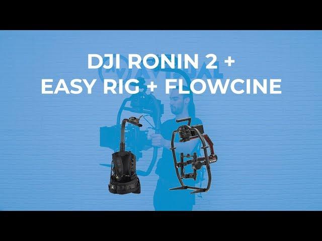 DJI Ronin 2 + Chaleco Easy Rig 3 Gimbal Rig + Flowcine Serene