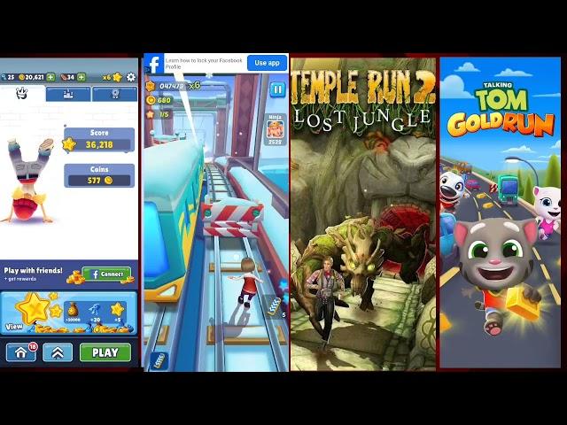 Subway Surf Game | Subway Princes Runner | Temple Run 2 | Tom Gold Run Part 3 #games #subwaysurfe