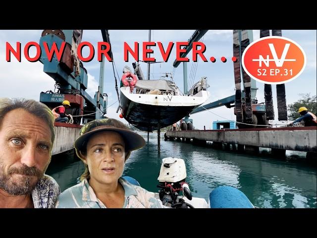 HAUL OUT of OPEN 66 RACE YACHT in REMOTE BORNEO | S2 Ep31