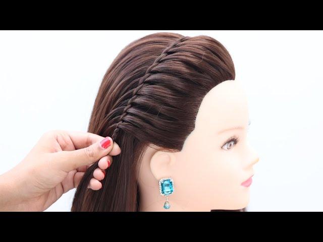 cute hairstyle for birthday girl | party hairstyle for girls | hair style girl