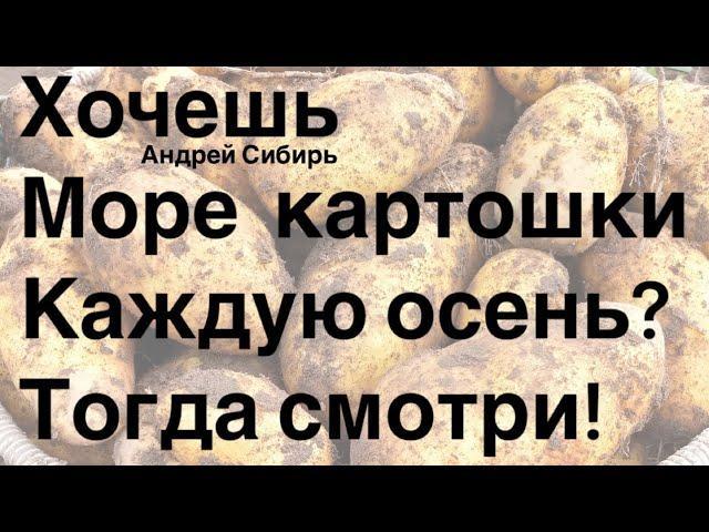 ПОЛУЧАЙ УРОЖАЙ КАРТОФЕЛЯ ТОННАМИ! САЖАЙ КЛУБНИ В ПИРАМИДУ И ГОТОВЬ МЕШКИ !