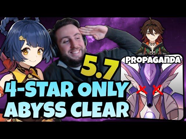 5.7 Abyss 4-Star only clear! (Gaming of course)