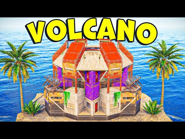 The VOLCANO. Circle Expansion - SHELL - ONLINE DEFENSE - rust base design