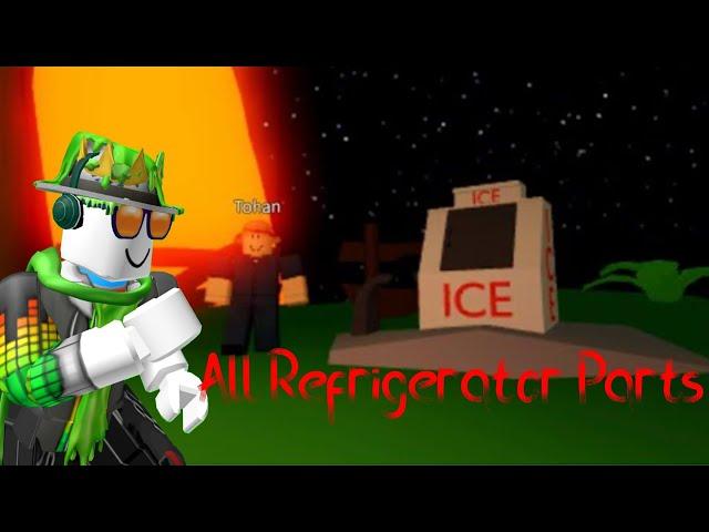 Roblox Fishing Simulator-Refrigerator Parts Quest-All Parts