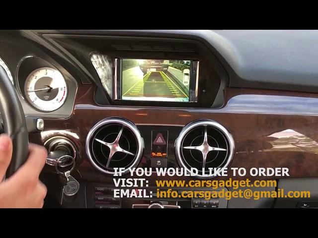 MERCEDES BENZ BACK UP CAMERA RETROFIT aftermarket rearview camera for GLK, CLA, E350, C250, ML