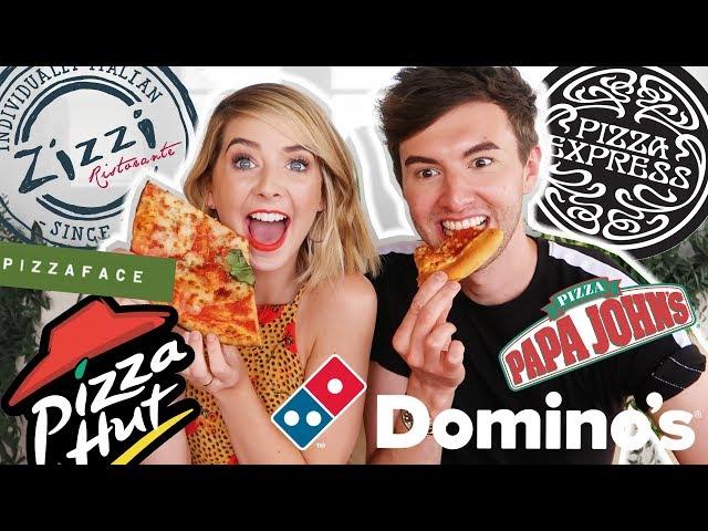 Ultimate Pizza Taste Test With Mark | Zoella