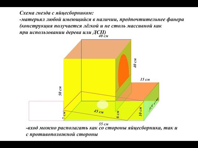 Куры породы Пушкинская Пестрая клюют яйца . Делаем гнездо с яйцесборником