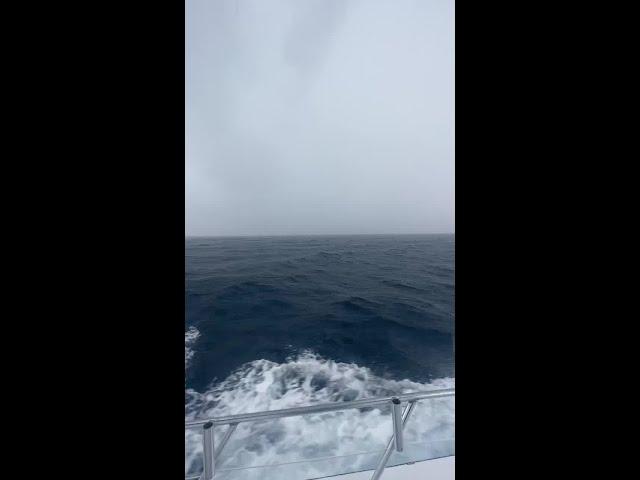 Ocean lightning strike near Jupiter during strong storms