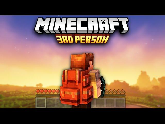 How I Turned Minecraft into a 3rd Person Adventure Game