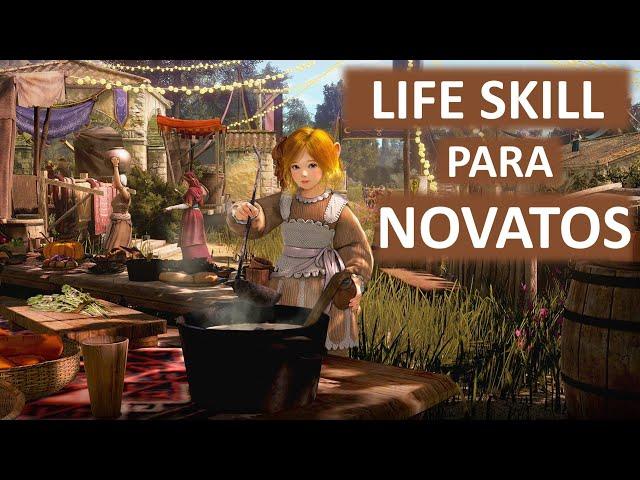 LIFE SKILL PARA NOVATOS NO BLACK DESERT - DICAS DE COMO SUBIR SEU NÍVEL