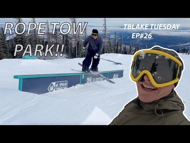 Mt. Spokane Rope Tow laps! (Tblake Tuesday ep26)