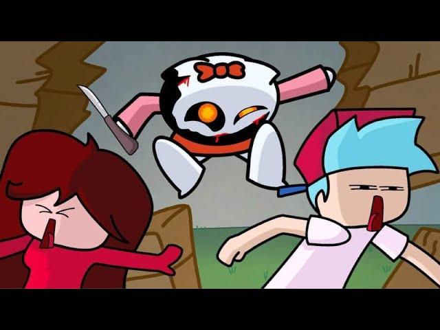 FNF Hell on Kitty | SCARY HELLO KITTY VS BF & GF | FNF animation