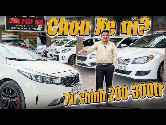 Hãy cân nhắc kỹ trước khi mua...Dưới 300tr số tự động -số sàn tha hồ lựa chọn