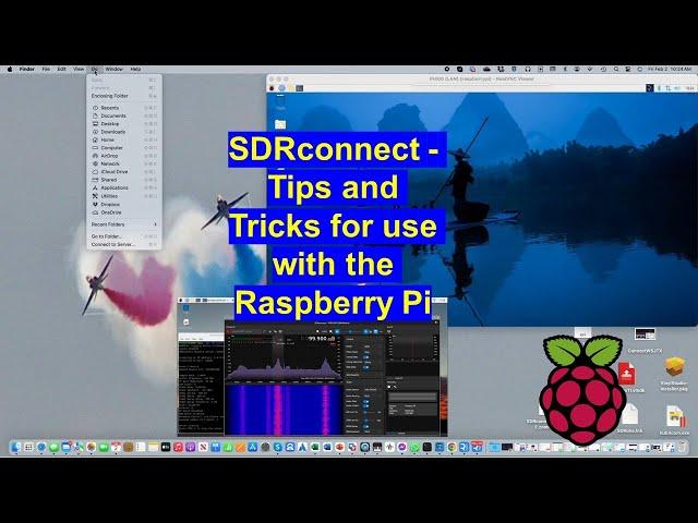 SDRplay - SDRconnect Tips and Tricks for use with the Raspberry Pi