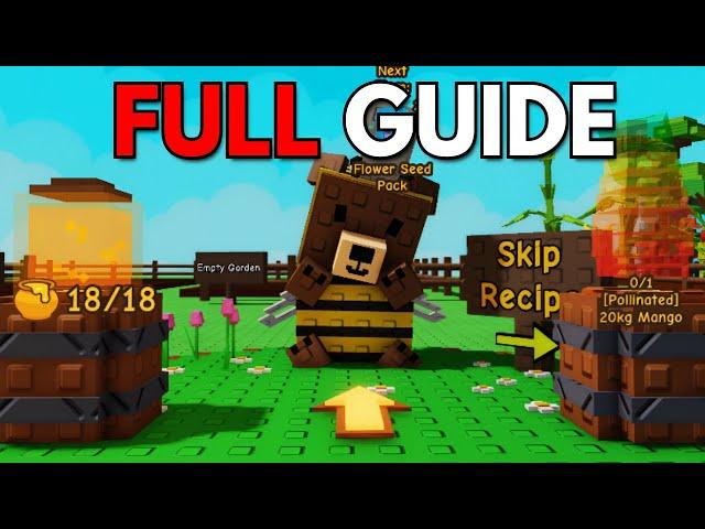 HOW TO GET COMPLETE BEAR QUEST QUICKLY in GROW A GARDEN! | Roblox