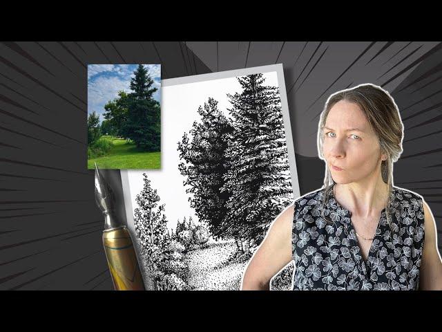 How to Draw the Nature you See with Pen and Ink