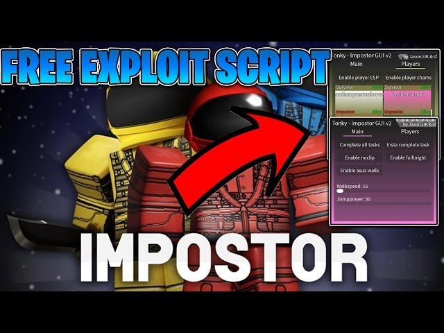 Impostor Script gui - Impostor Roblox | PRO OP EXPLOIT