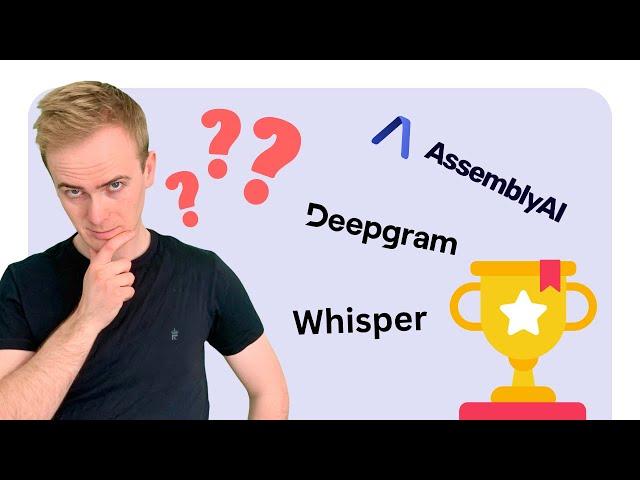 OpenAI Whisper vs AssemblyAI vs Deepgram  The Ultimate Transcription API Showdown for 2024