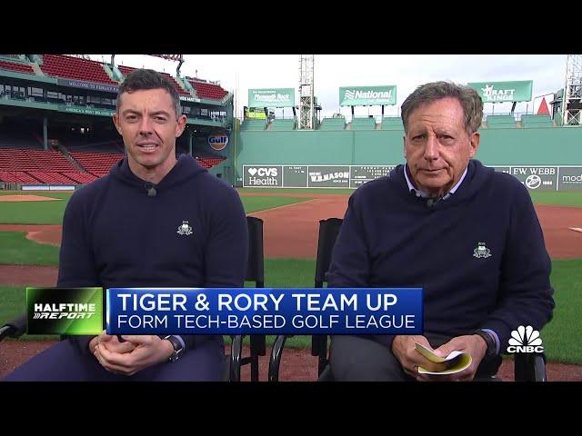 PGA golfer Rory McIlroy and Red Sox chairman Tom Werner on the future of indoor golf league, TGL