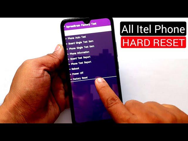 All Itel Phone Hard Reset |Pattern Unlock |Factory Reset Easy Trick With Keys