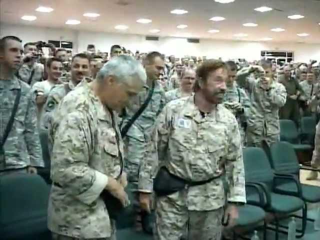 Chuck Norris - In Iraq - 2006 #1