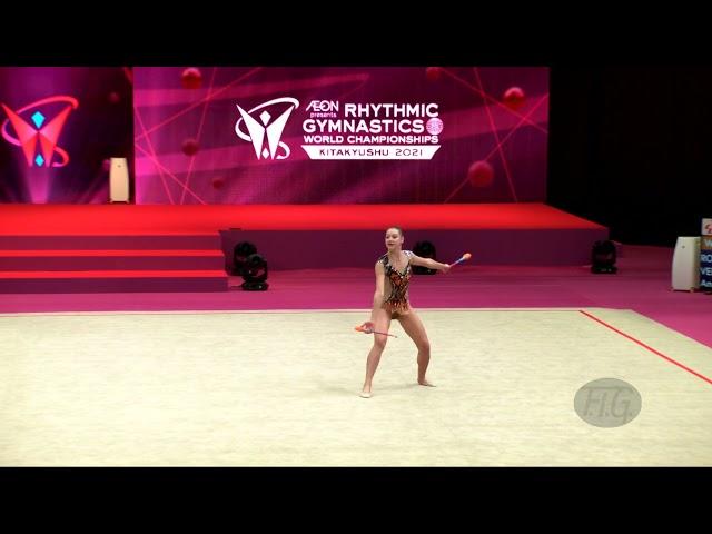 GRISKENAS Evita (USA) - 2021 Rhythmic Worlds, Kitakyushu (JPN) - Qualifications Clubs