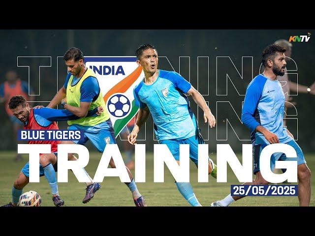 Indian Football Team Training Day 6 In Kolkata | Asian Cup Qualifiers ft. Sunil Chhetri, Chhangte