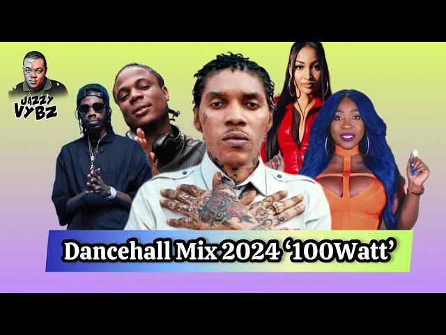 Dancehall 2024 Mix(100WATT) Vybz Kartel,Masicka,Kraff And More