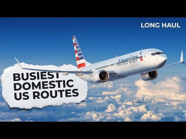 Revealed: The USA's Top 5 Busiest Domestic Airline Routes